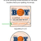 Basketball Theme Baby Shower PRINTED 2" Square or Round Favor LABELS | Boy's All Star MVP Sports Baby Shower Stickers for Favors [1001]