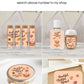 PRINTED Lip Balm LABELS for Thanksgiving Favors | Thankful Grateful Blessed | Thanksgiving Table Favors Stickers | Thanksgiving Day [1010]