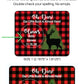 A Little Buck is on the Way Personalized PRINTED Lip Balm LABELS | Buffalo Plaid Theme | Deer Silhouette Baby Shower Favors Label [1020]