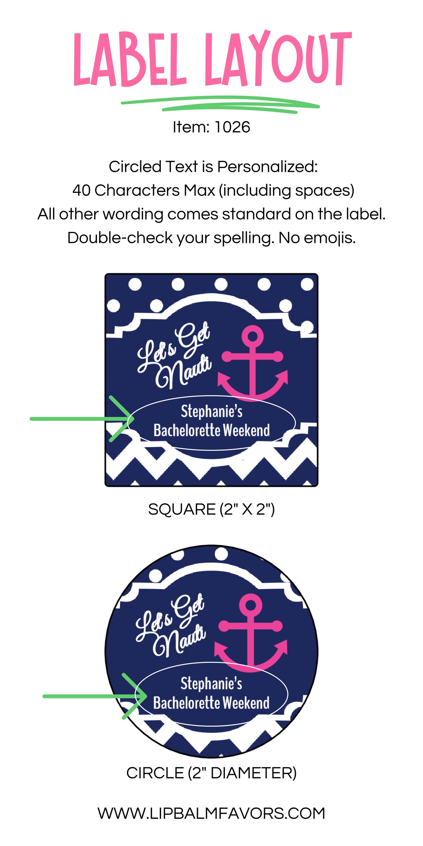 Lets Get Nauti Bachelorette PRINTED 2" Square or Round Party Favor LABELS | Nauti 40 | Nautical Theme Bachelorette Party Labels [1026]