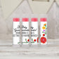 Mexican Fiesta Bridal Shower Personalized PRINTED Lip Balm LABELS | Mexican Flowers Floral Theme Bridal Shower Favors Sticker [1032]