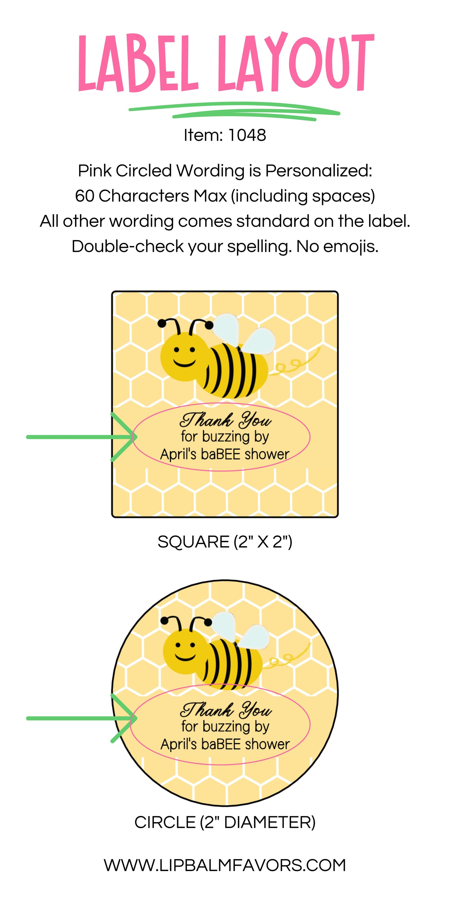 Sweet as Can Bee Party PRINTED 2" Square or Round Favor LABELS | Mommy to Bee Baby Shower | baby to Bee Shower | Bee Birthday Party [1048]