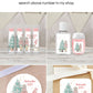 Nutcracker Ballet Party: Pink Nutcracker PRINTED Hand Sanitizer LABELS for a Festive Touch! Nutcracker Gifts for Dancers Idea [1316]