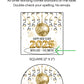 Happy New Year 2025 PRINTED Personalized 2" Square or Round Party Favor LABELS | New Years Eve Stickers for Favors [1342]