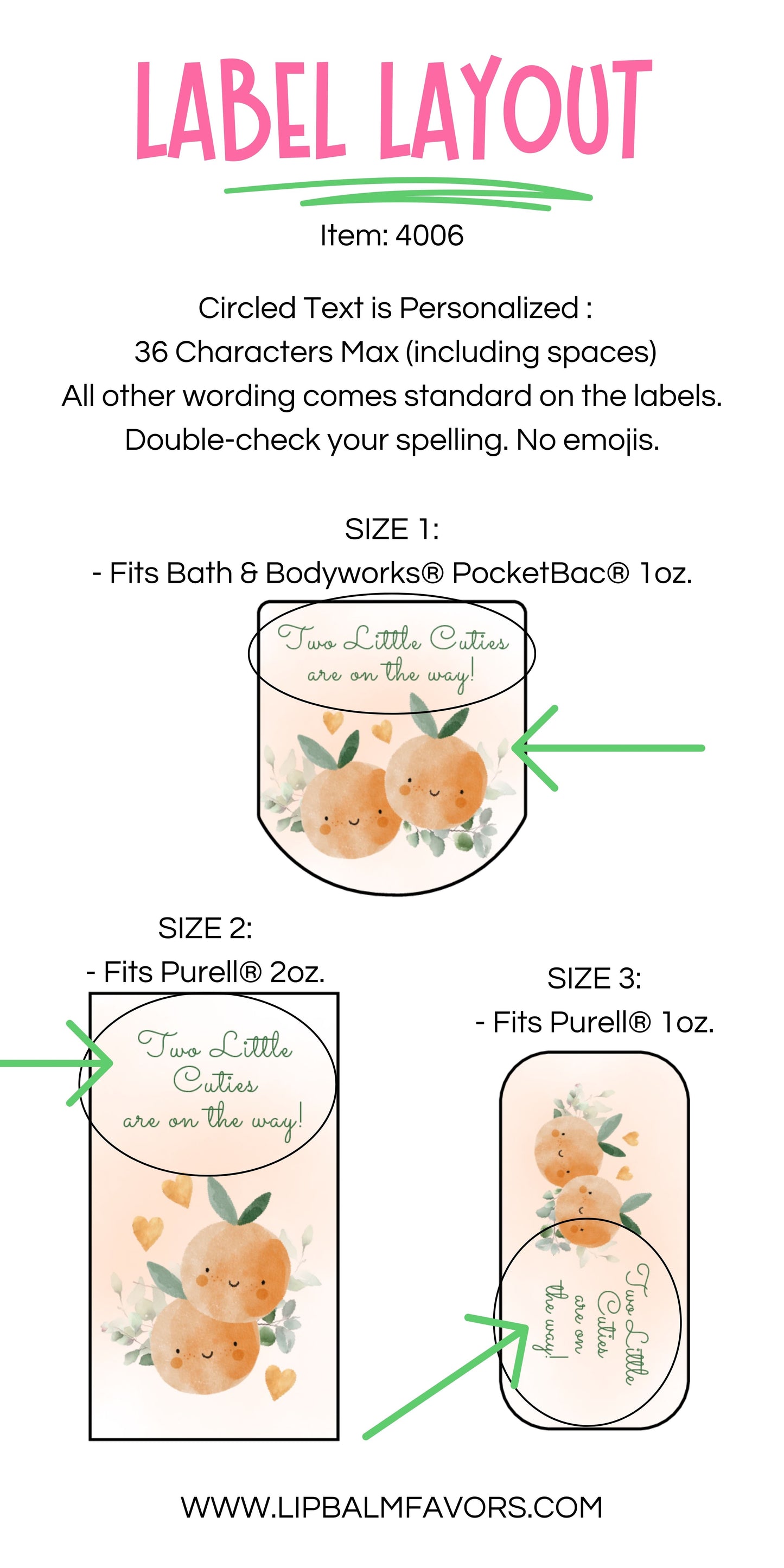 Cuties Baby Shower Favors PRINTED Hand Sanitizer LABELS | Twin Girl or Boy Baby Shower | Twins Baby Shower Theme | Summer Baby Shower [4006]