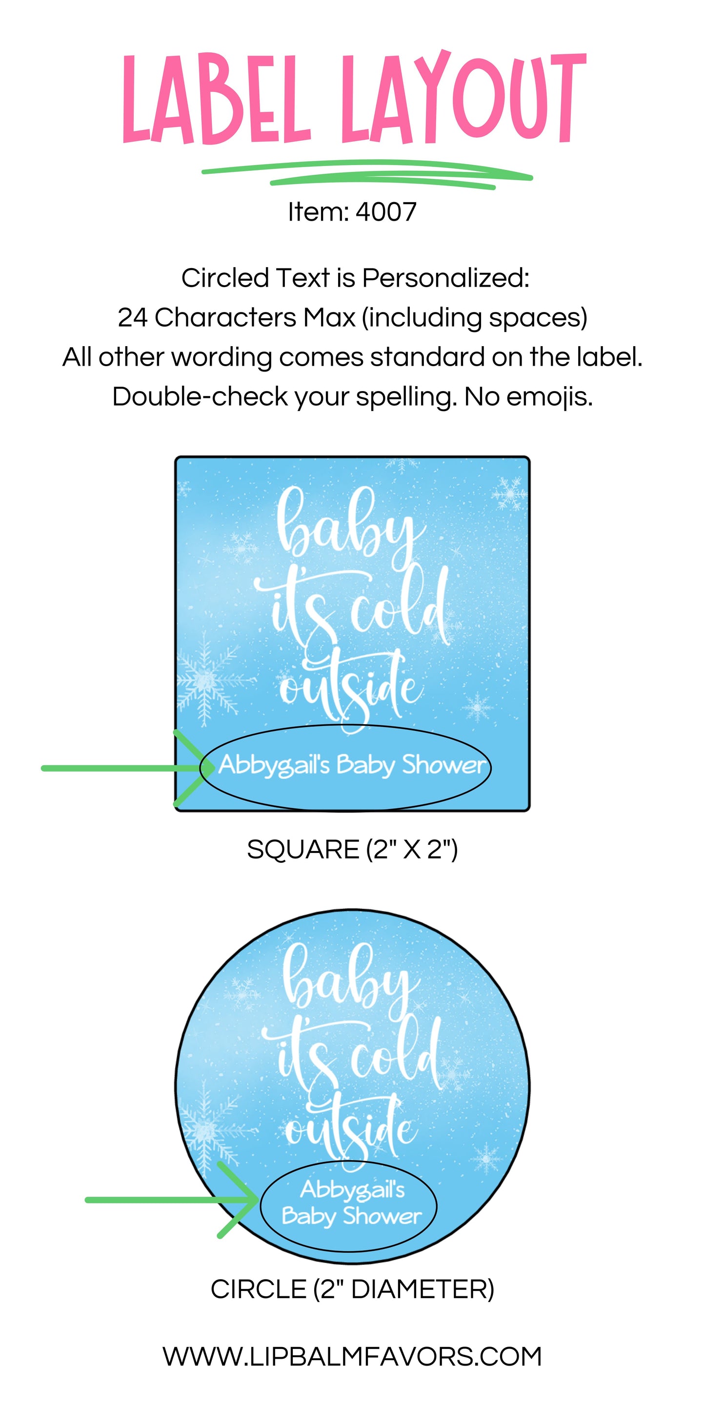 Baby Its Cold Outside Baby Shower PRINTED 2" Square or Round Favor LABELS | Christmas Baby Shower | Winter Baby Shower Ideas [4007]