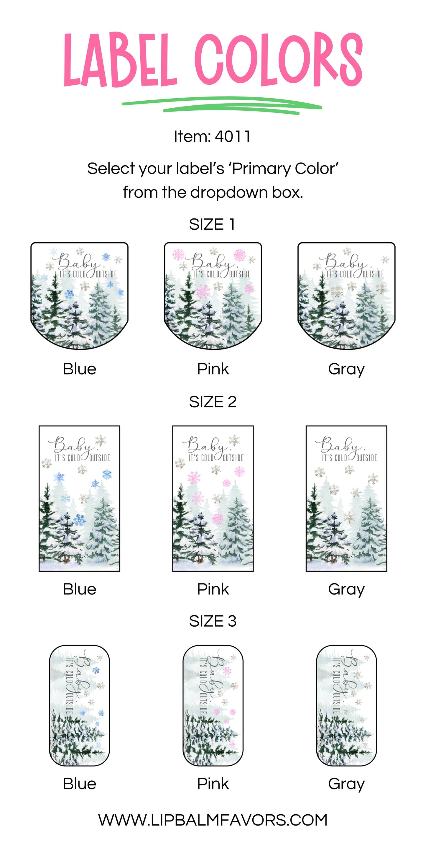 Baby Its Cold Outside Baby Shower Favors PRINTED Hand Sanitizer LABELS | Winter Wonderland Baby Shower | Winter Forest Theme [4011]