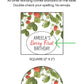 Strawberry Baby Shower Ideas PRINTED 2" Square or Round Favor LABELS | Summer 1st Birthday Party | Strawberry Theme Party [4028]