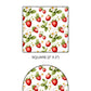 Strawberry 1st Birthday Party PRINTED 2" Square or Round Favor LABELS | Strawberry Thank You | Summer Party Stickers | Summer Theme [4031]