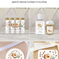 Baby is Brewing Coffee Baby Shower Personalized PRINTED Lip Balm LABELS | A Baby is Brewing Favor Stickers | Baby Shower Favor Ideas [4036]