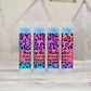 Neon Leopard Party Favors: Personalized PRINTED Wild Child or Wild One Lip Balm LABELS for Colorful Cheetah Birthday Lip Balm Favors [4070]