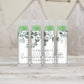 Eucalyptus Leaves Bachelorette: Personalized PRINTED Lip Balm Favor LABELS | Garden & Botanical Greenery Lip Balm Chapstick Stickers [4114]