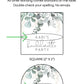 Eucalyptus Leaves Bachelorette PRINTED 2" Square or Round Party Favor LABELS | Botanical Garden Minimalist Bachelorette Stickers [4114]