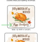 Getting Basted with My Besties PRINTED Thanksgiving Lip Balm Favors LABELS | Happy Friendsgiving or Thanksgiving Party Favors & Ideas [5024]